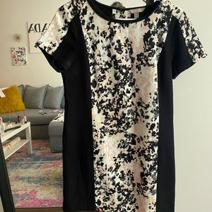 Banana Republic floral panel dress